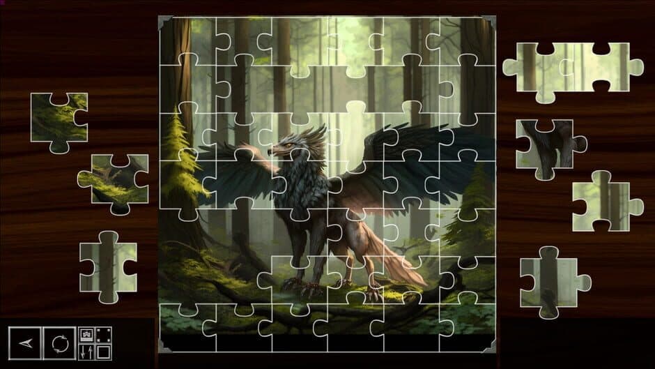 Скриншот 4 из Fantasy Jigsaw Puzzles: Forests