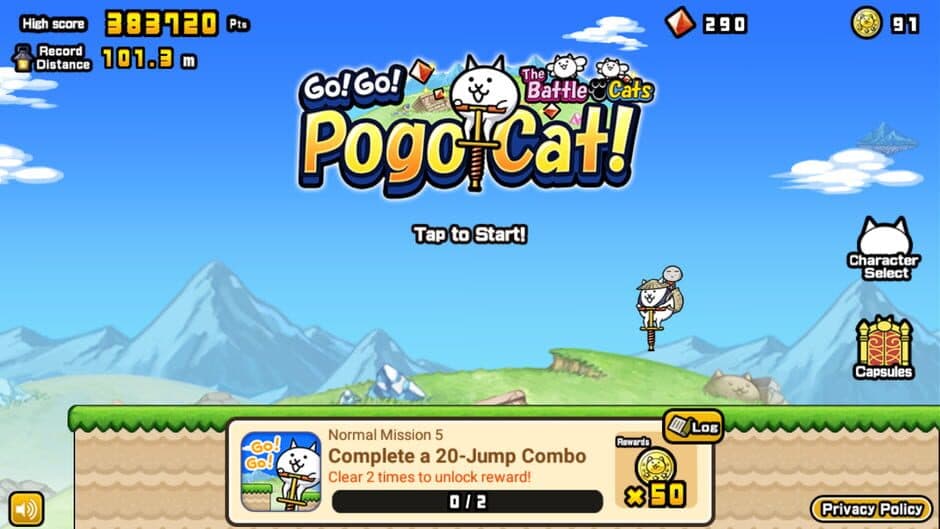 Скриншот 4 из Go! Go! Pogo Cat!