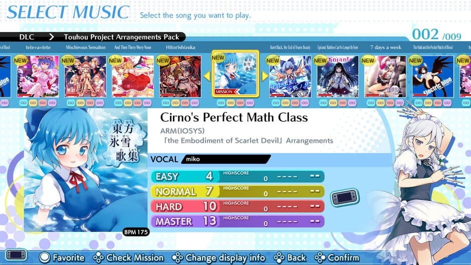 Скриншот 6 из Groove Coaster: Wai Wai Party!!!! - Touhou Project Arrangements Pack 1