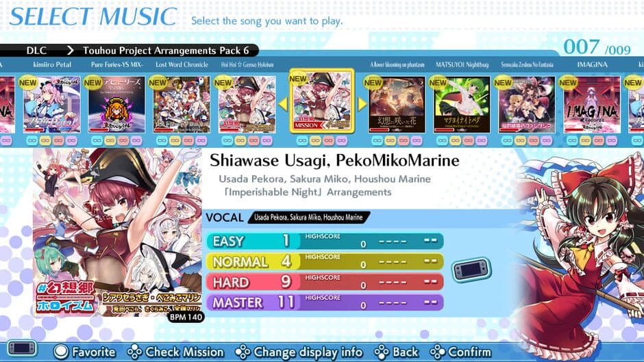 Скриншот 3 из Groove Coaster: Wai Wai Party!!!! - Touhou Project Arrangements Pack 6