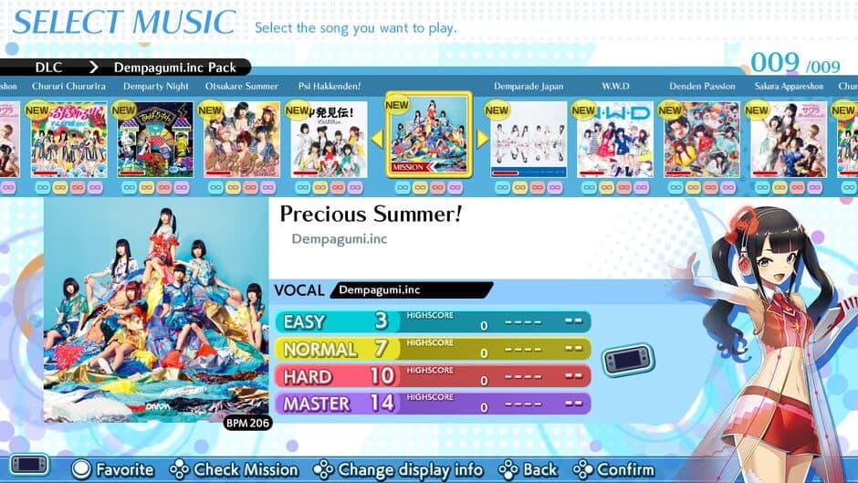 Скриншот 1 из Groove Coaster: Wai Wai Party!!!! - Dempagumi.inc Pack