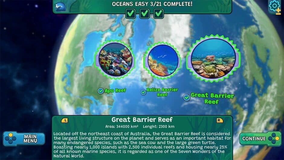 Скриншот 1 из Planet Quiz: Learn & Discover - DLC Oceans