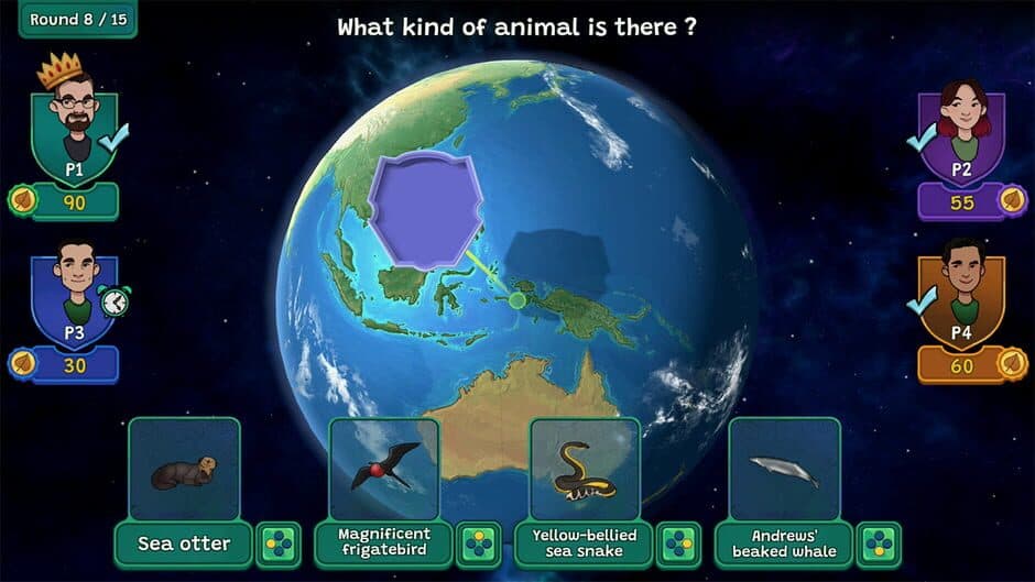 Скриншот 2 из Planet Quiz: Learn & Discover - DLC Oceans