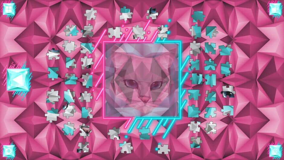 Скриншот 2 из Poly Jigsaw: Cats