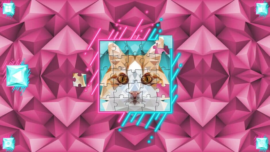 Скриншот 4 из Poly Jigsaw: Cats