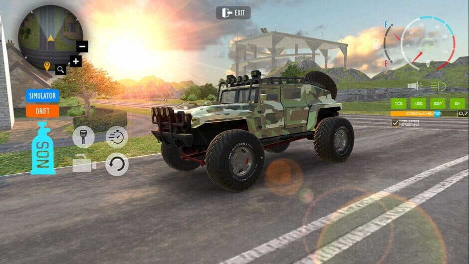 Скриншот 1 из Offroad Jeep 4x4: Car Driving Simulator