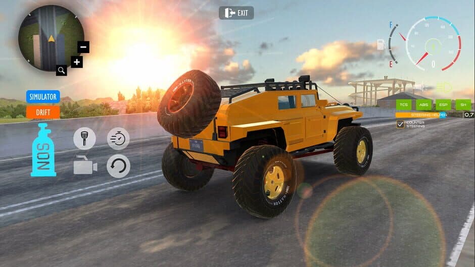 Скриншот 4 из Offroad Jeep 4x4: Car Driving Simulator