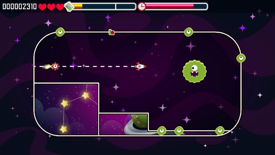 Скриншот 5 из Space Lines: A Puzzle Arcade Game - Extra Levels!