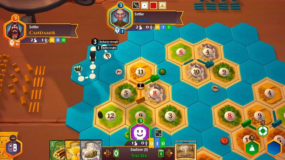 Скриншот 2 из Catan: Cities & Knights