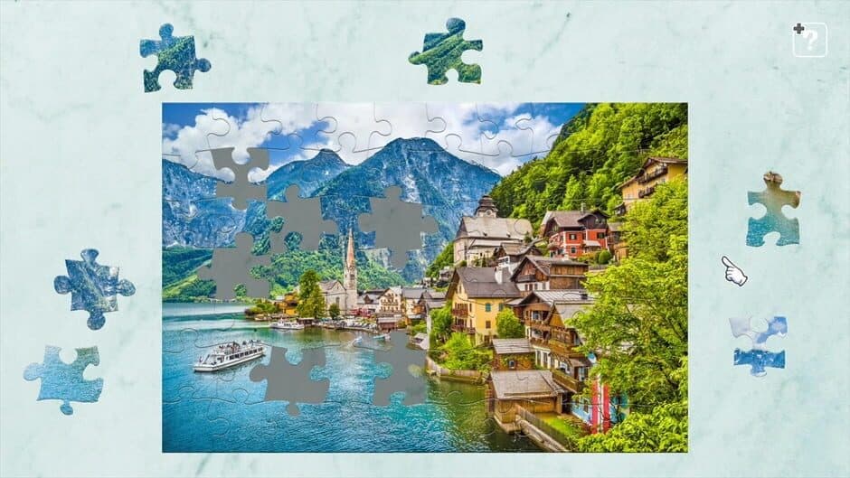 Скриншот 4 из Jigsaw Masterpieces: Beautiful Towns Around the World