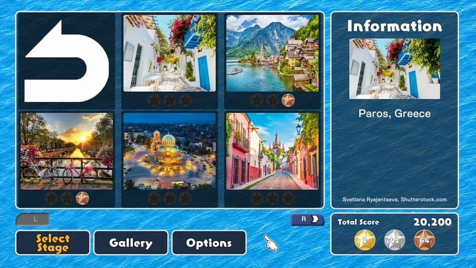 Скриншот 2 из Jigsaw Masterpieces: Beautiful Towns Around the World