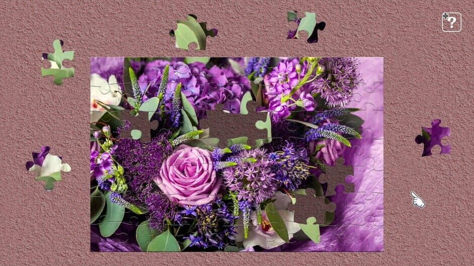 Скриншот 3 из Jigsaw Masterpieces: Flower Arrangement