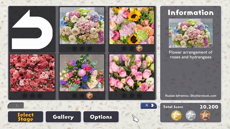 Скриншот 4 из Jigsaw Masterpieces: Flower Arrangement