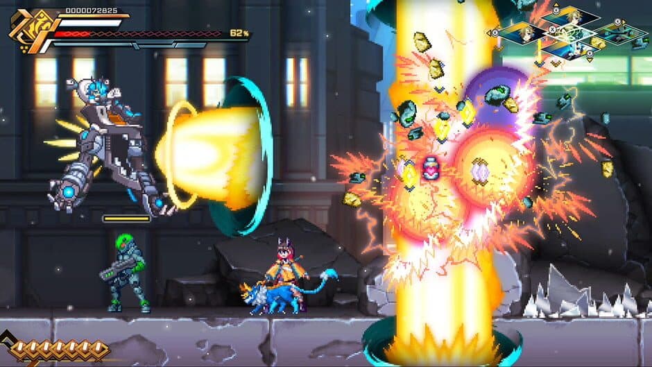Скриншот 6 из Azure Striker Gunvolt 3: Ex Image Pulses - Merak and Teseo Pack