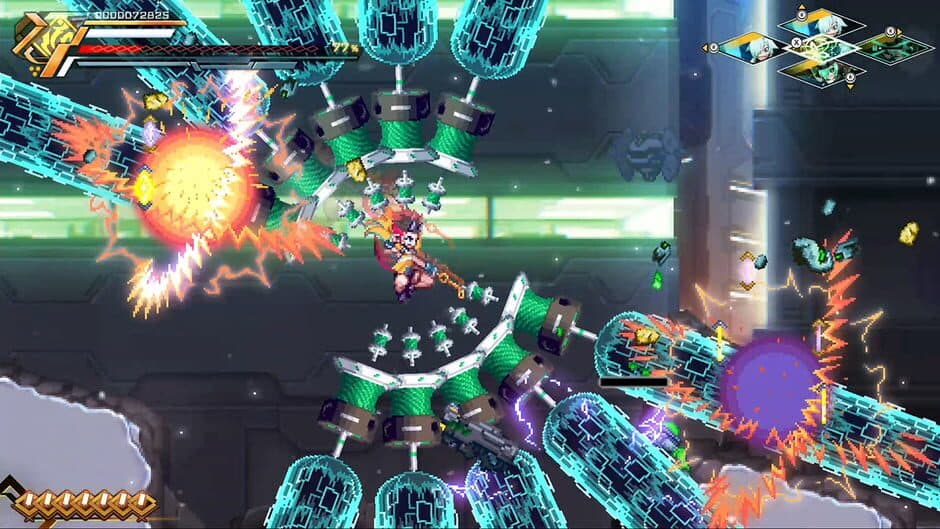 Скриншот 5 из Azure Striker Gunvolt 3: Ex Image Pulses - Merak and Teseo Pack