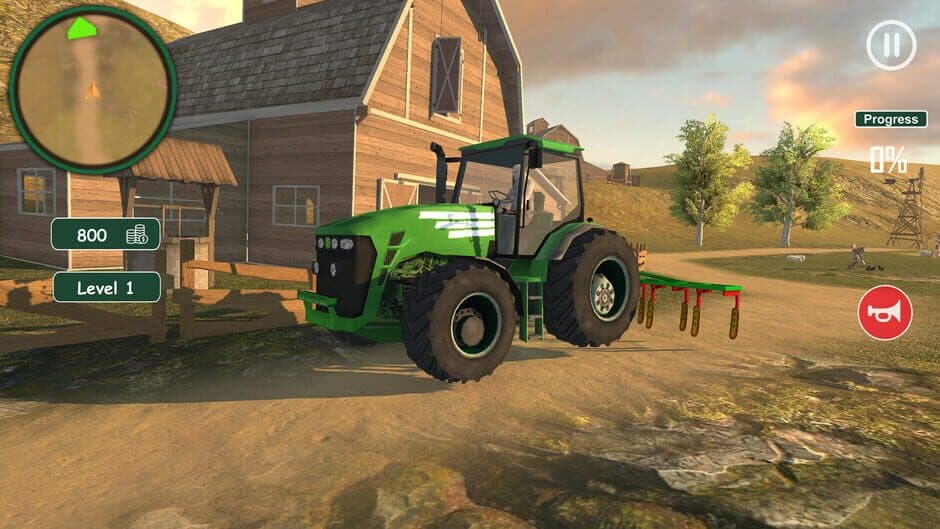 Скриншот 1 из Farming Tractor Simulator: Big Farm