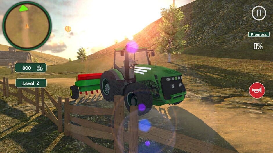 Скриншот 4 из Farming Tractor Simulator: Big Farm