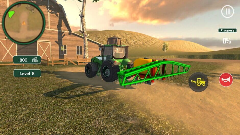 Скриншот 5 из Farming Tractor Simulator: Big Farm