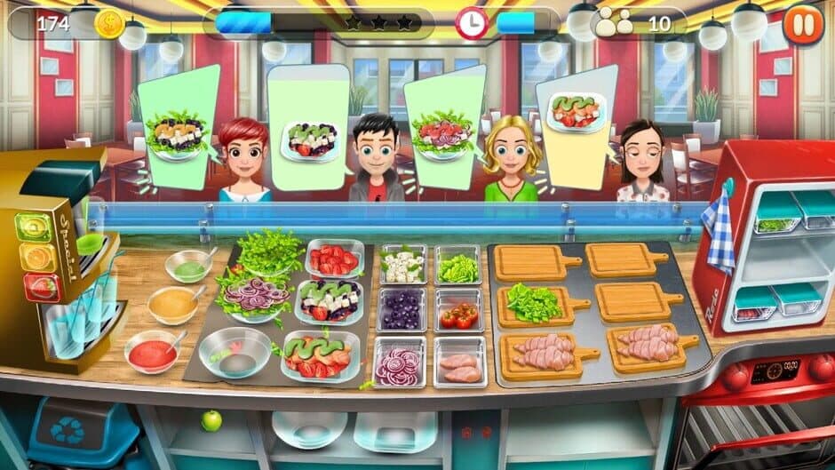 Скриншот 4 из Salad Bar Tycoon: Premium Edition