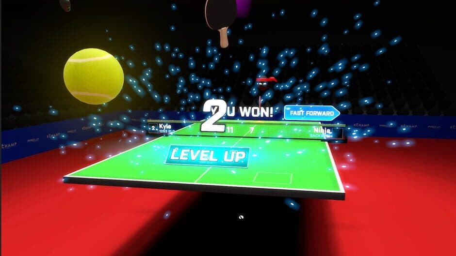Скриншот 2 из PyroSlam: VR Table Tennis