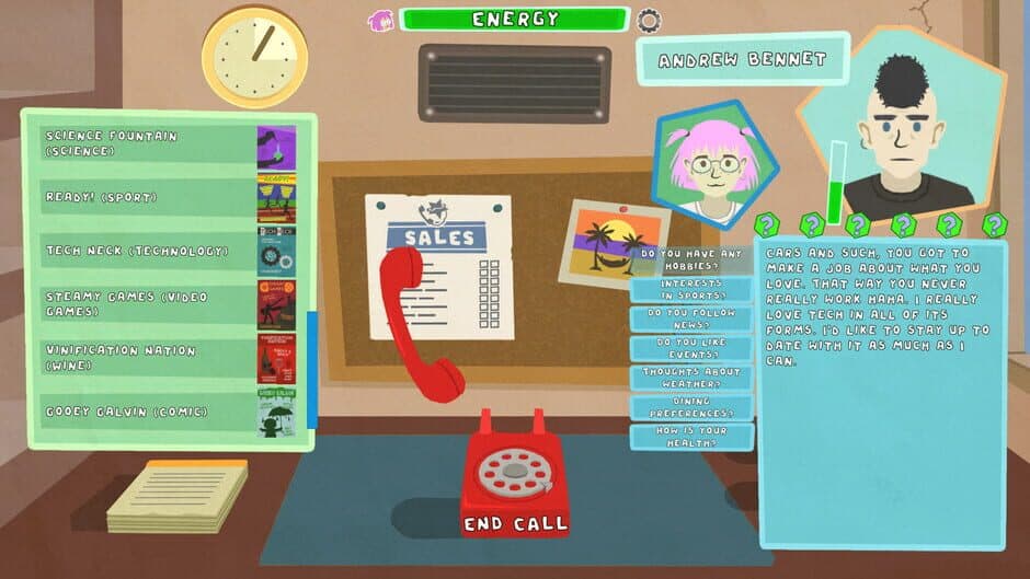 Скриншот 1 из My Summer Jobs: Dialing for Dreams!
