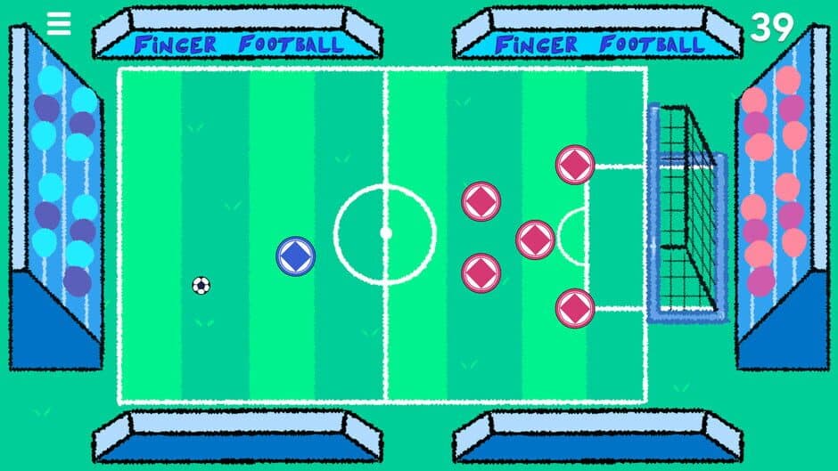 Скриншот 1 из Finger Football: Goal in One