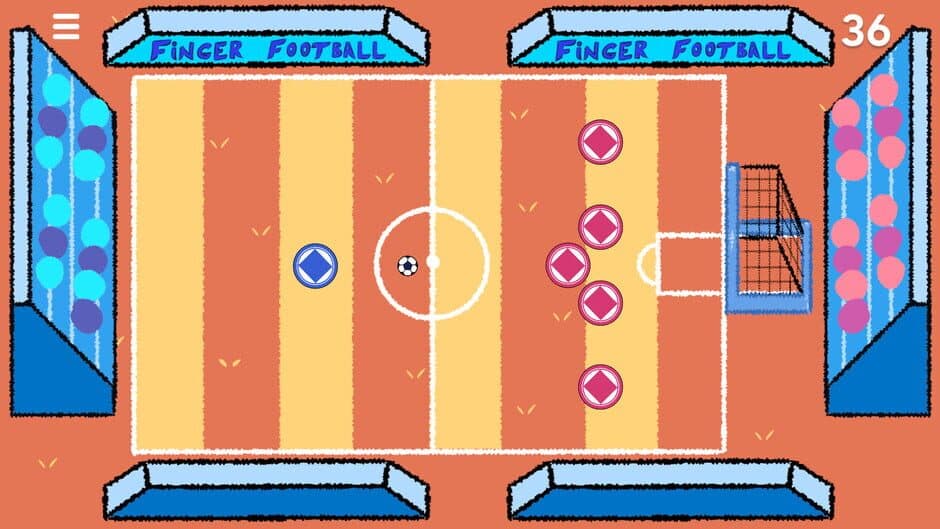 Скриншот 2 из Finger Football: Goal in One