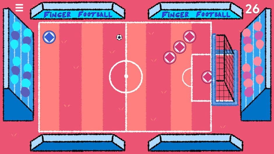 Скриншот 3 из Finger Football: Goal in One
