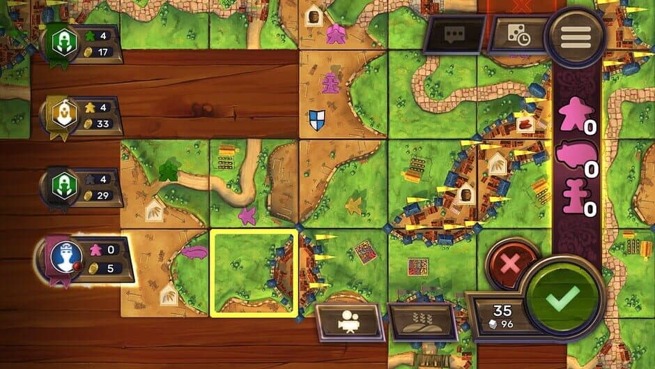 Скриншот 3 из Carcassonne: The Official Board Game - Traders & Builders