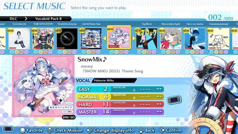 Скриншот 2 из Groove Coaster: Wai Wai Party!!!! - Vocaloid Pack 8