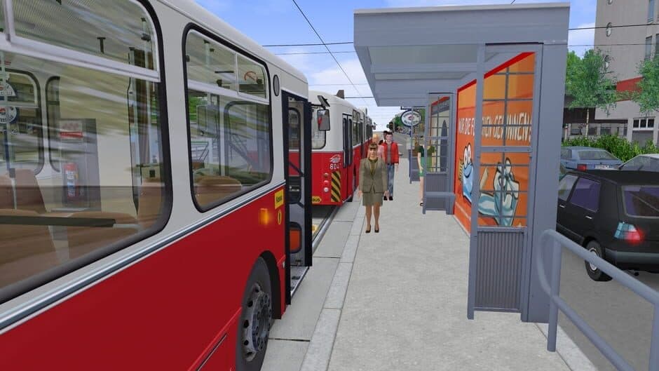 Скриншот 5 из OMSI 2: Steam Edition - AI-Articulated Bus for Vienna