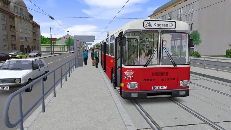Скриншот 10 из OMSI 2: Steam Edition - AI-Articulated Bus for Vienna