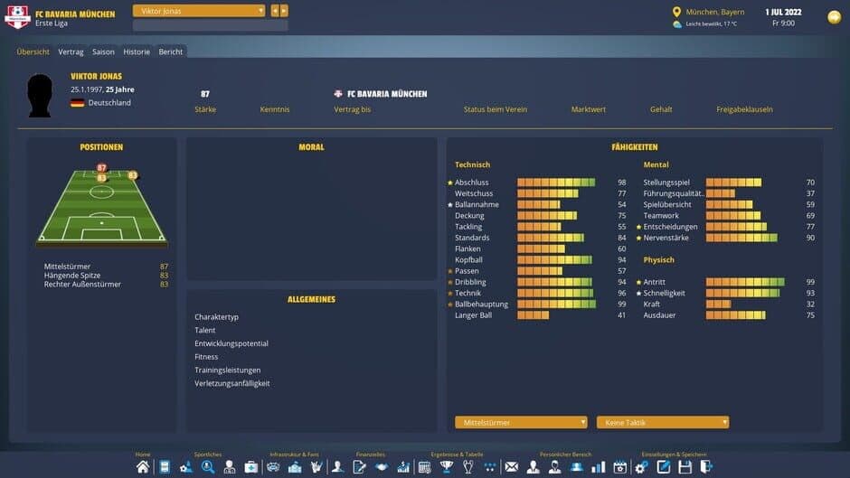 Скриншот 3 из Player's Eleven: A Football Manager Game