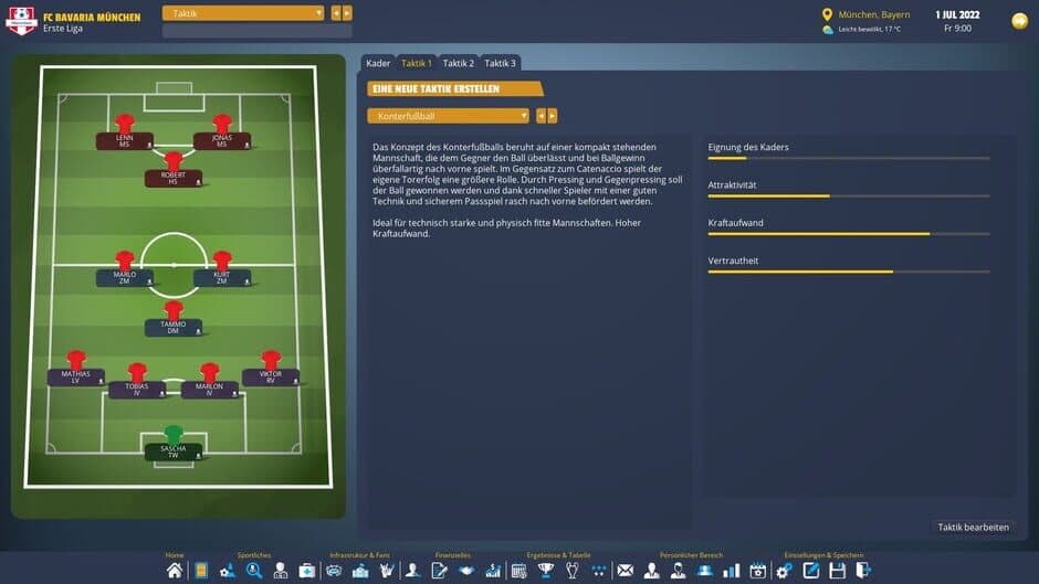 Скриншот 9 из Player's Eleven: A Football Manager Game
