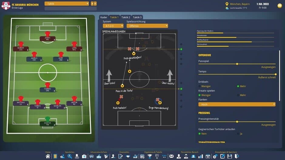 Скриншот 12 из Player's Eleven: A Football Manager Game