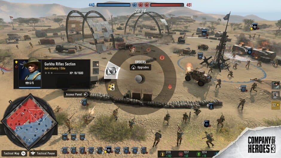 Скриншот 2 из Company of Heroes 3: Console Edition