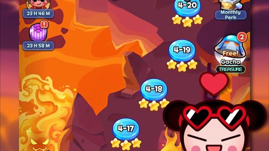 Скриншот 1 из Pucca Puzzle Adventure