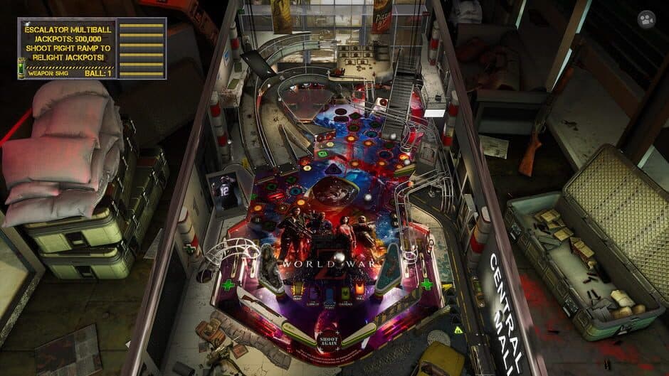 Скриншот 2 из Pinball FX: World War Z Pinball