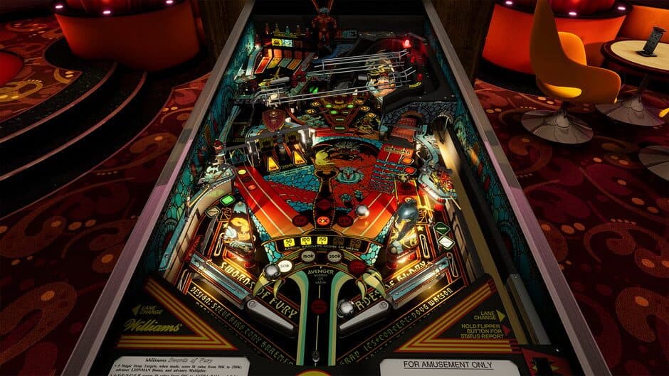 Скриншот 2 из Pinball FX: Williams Pinball - Swords of Fury
