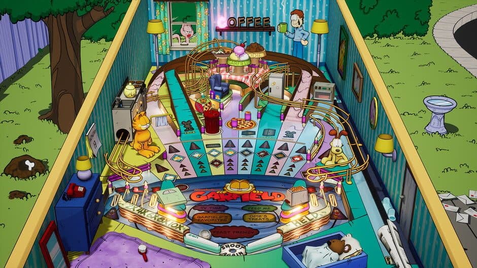 Скриншот 4 из Pinball FX: Garfield Pinball