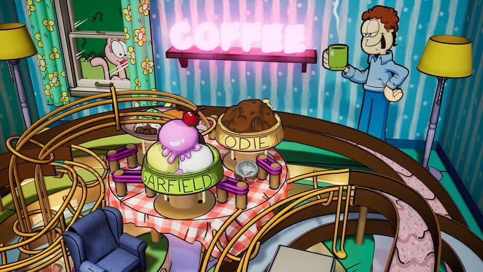 Скриншот 1 из Pinball FX: Garfield Pinball
