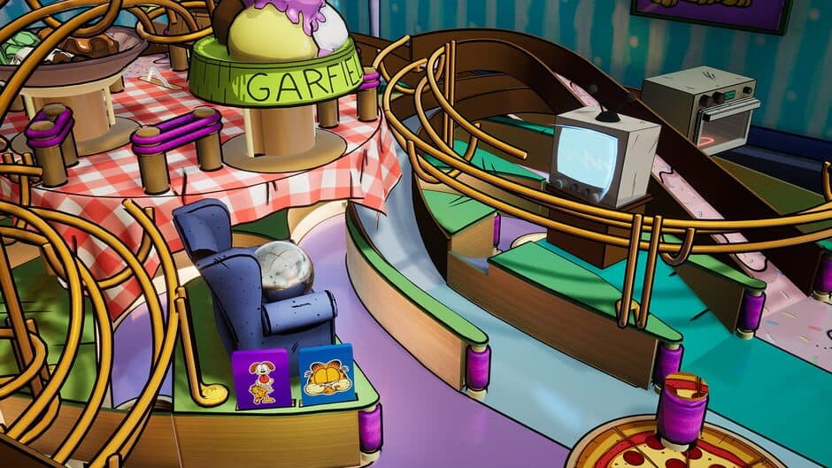 Скриншот 2 из Pinball FX: Garfield Pinball