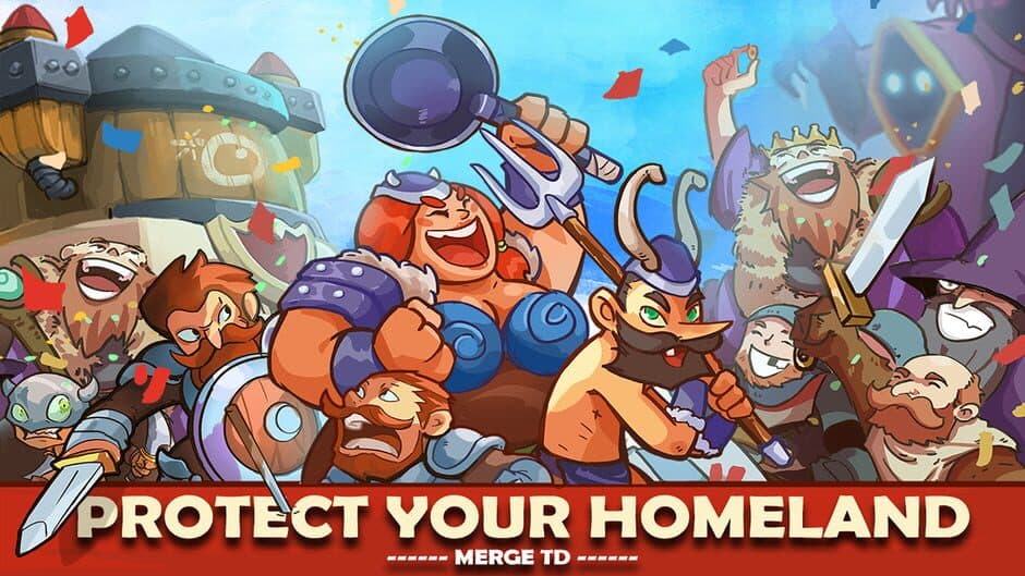 Скриншот 4 из King of Defense: Merge TD