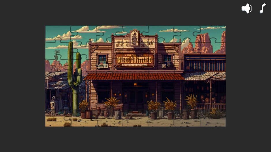 Скриншот 5 из Retro Style: Pixel Art Jigsaw Puzzles