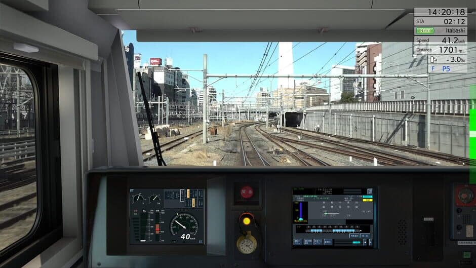 Скриншот 9 из JR East Train Simulator: Saikyo-Kawagoe Line - Osaki to Kawagoe E233-7000 series
