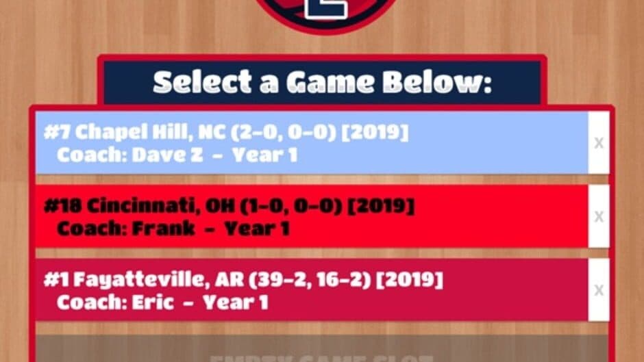 Скриншот 2 из College Bball Coach 2