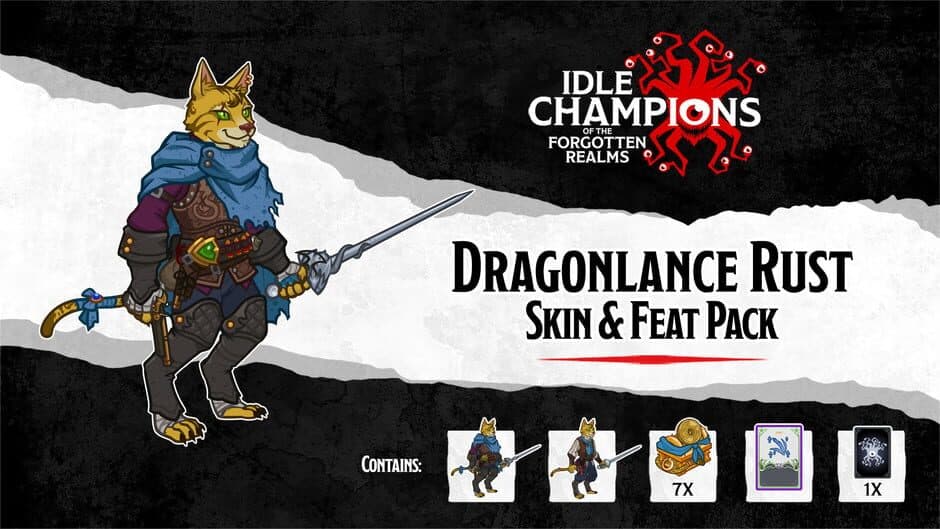 Скриншот 1 из Dragonlance Rust Skin & Feat Pack