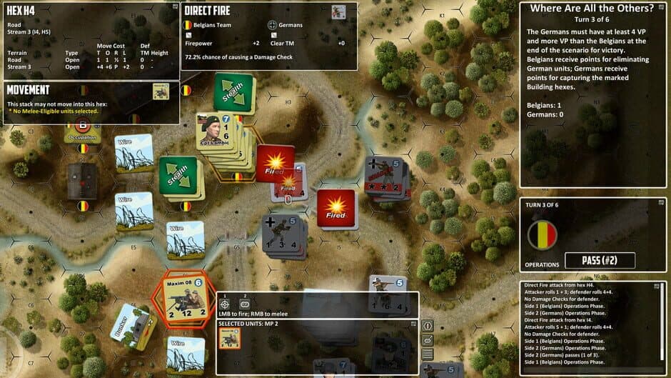 Скриншот 4 из Lock 'n Load Tactical Digital: Heroes in Defiance Battlepack 2