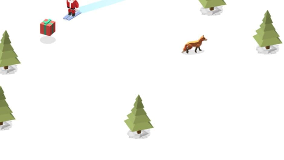 Скриншот 4 из Santa Goes Skiing