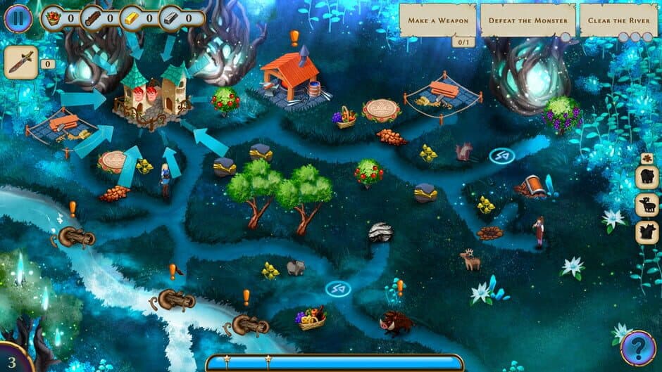 Скриншот 1 из Elven Rivers: The Forgotten Lands - Collector's Edition